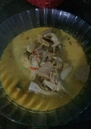 Foto resep Sayur nangka muda bumbu kuning