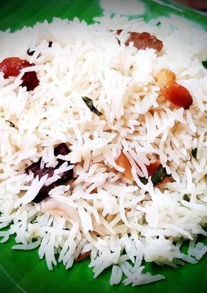 A picture of Ghee Rice.