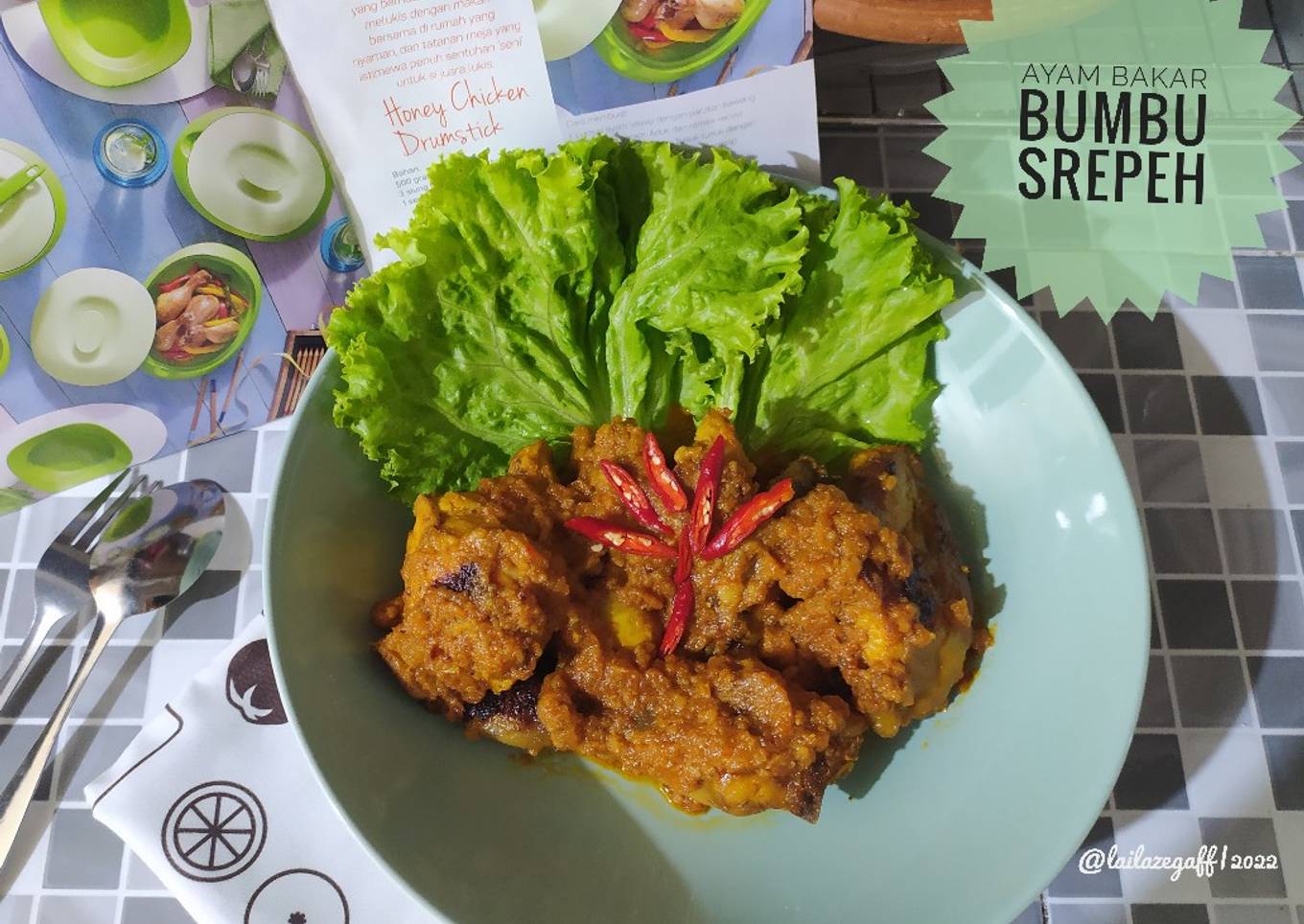 Ayam goreng saus sprei