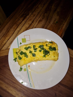 Una foto de Omelette de queso