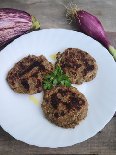Foto di Burger di melanzane