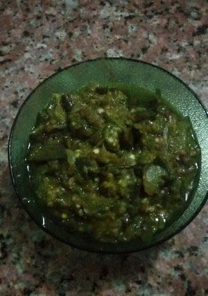 Foto resep Sambal Cabai Hijau Padang