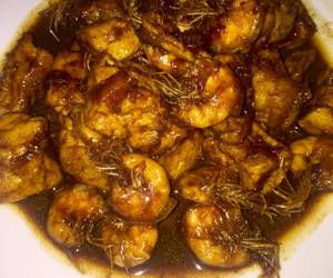 Resep Mudah Udang tahu kecap Paling Enak