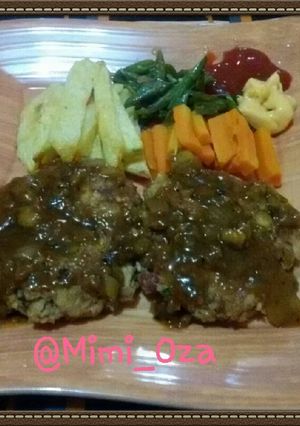 Foto resep Beef steak blackpepper