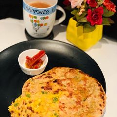 A picture of Chana Daal Parantha.