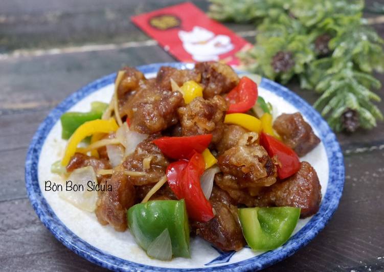 Recipe of Speedy Thịt Heo Chiên Giòn Sốt Chua Ngọt