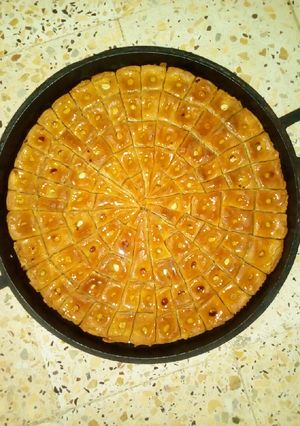 صورة لوصفة بقلاوة روووووعة