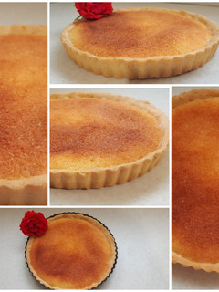 عکسی از دستور تارت نارگیلی فاطمه پز🥧😉
