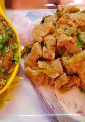 A picture of Soya Dry Fish Chutney.