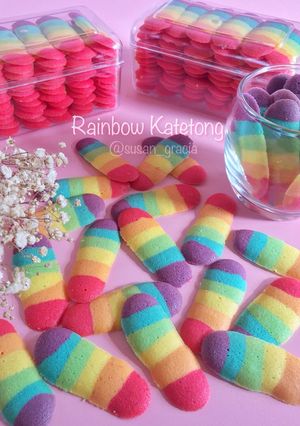 Foto resep Lidah kucing Rainbow