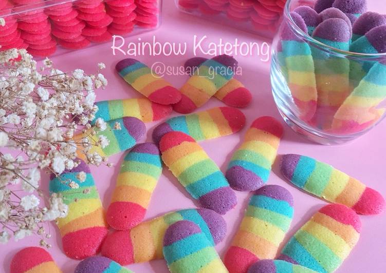 Resep: AppetizingLidah kucing Rainbow