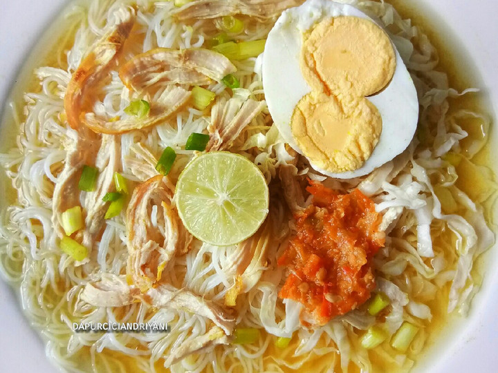 Resep Soto Ayam Bening Bumbu Simpel Anti Gagal