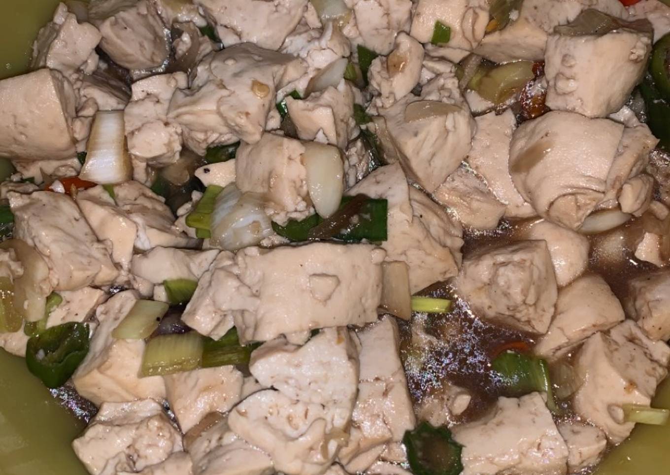 Tahu Saus Teriyaki Tiram