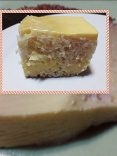 Una foto de Torta flan de vainilla 🍮😋