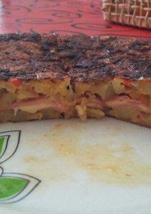 Una foto de Tortilla rellena