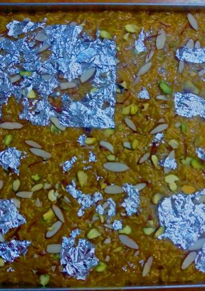 A picture of Singhar jhi mithai.