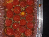 Tomates Cherry confitados en Air fryer