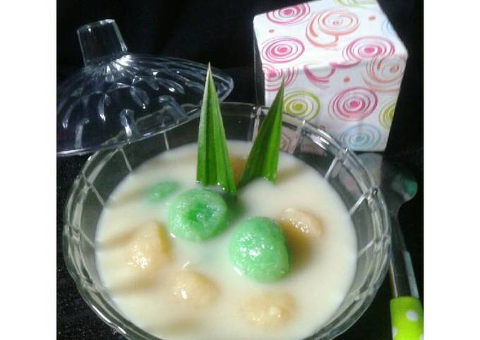 Bola-Bola Tape Pandan Wedang Jahe Susu