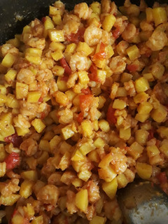 عکسی از دستور خوراک میگو