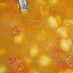 A picture of Masala chole.