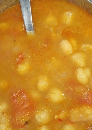 A picture of Masala chole.