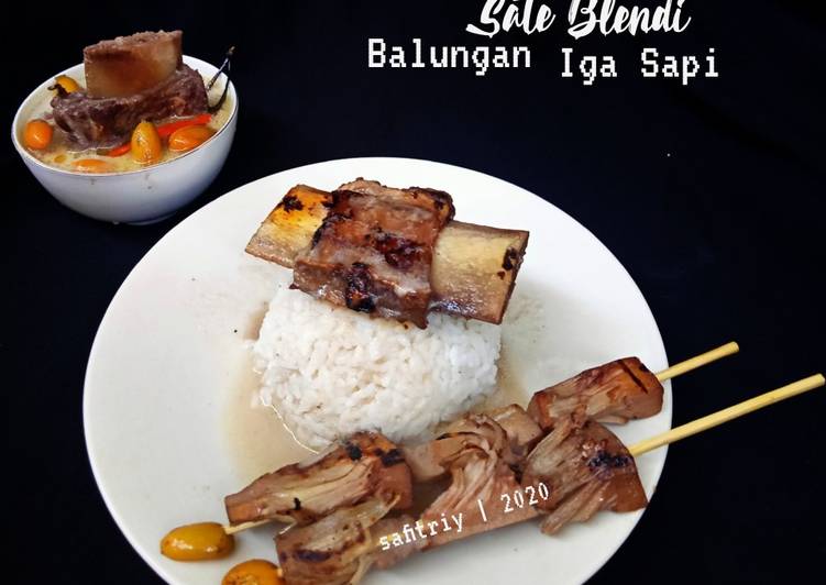 Sate Blendi Balungan Iga Sapi