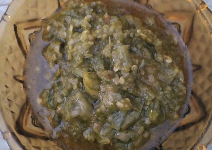 Resep Sambalado mudo (cabe ijo), Sempurna