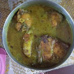 Fish curry A picture of Fish curry.