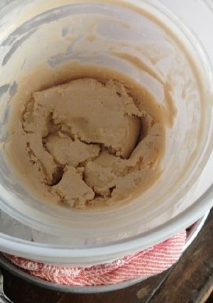 Una foto de Helado de leche quemada