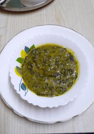 পাট শাক দিয়ে মুসুর ডাল (Paat Shak diye Musur Dal recipe in Bengali) রেসিপির প্রধান ছবি