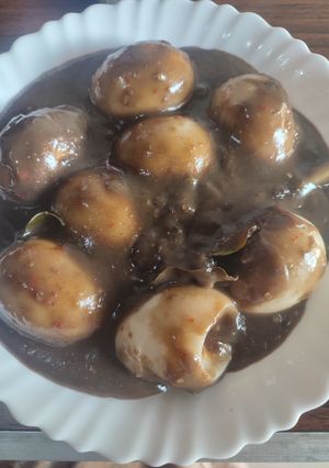 Foto resep Telur bumbu petis simpel