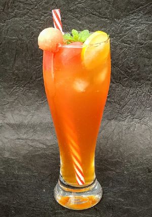 A picture of Watermelon ice tea.