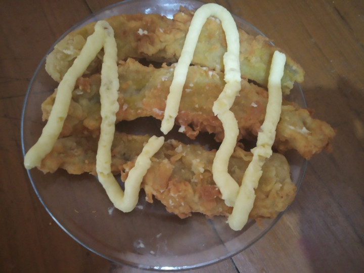 Anti Ribet, Membuat Pisang goreng crispy cream cheese Enak