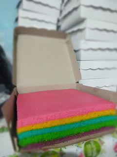 Foto resep Bolu pelangi