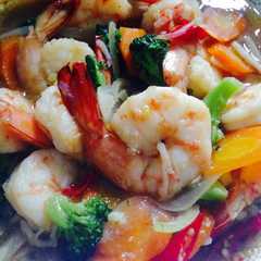 รูปของ Udang saus tiram