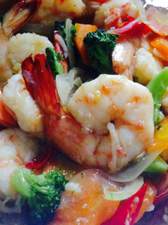 Foto resep Udang saus tiram