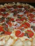 La pizza Home made del chef Diaz