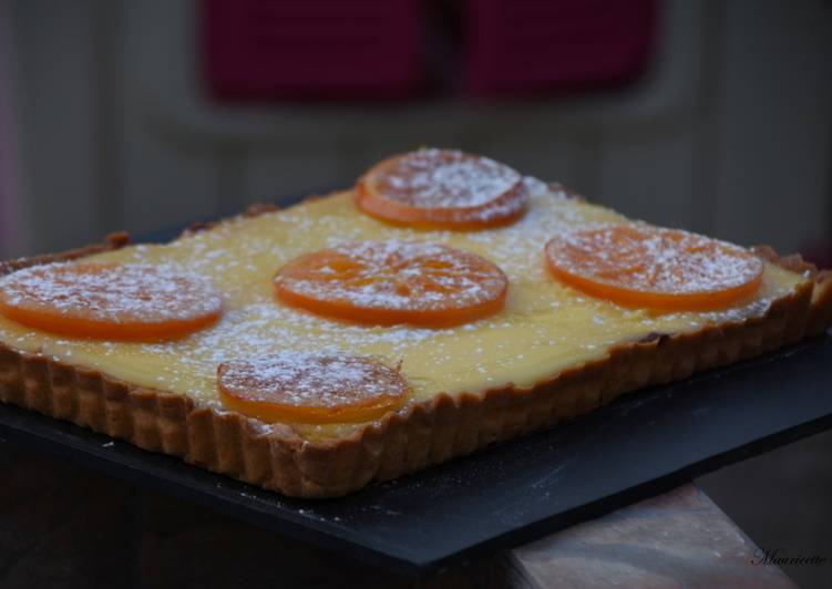 recette Sublissime tarte à l’orange Le plus simple