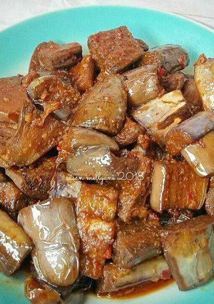 Foto resep Terong kecap pedas