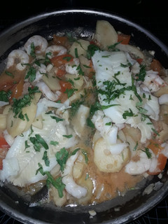 Una foto de "Bacalao a mi manera"
