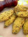 Sardine panate senza glutine in friggitrice ad aria