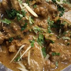 A picture of Mutton karahi.