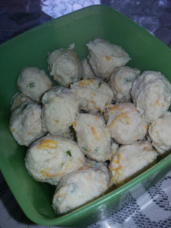Foto resep Bakso ayam wortel homemade