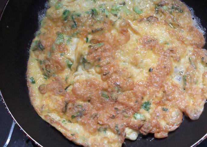 Resep Telur Dadar Pete