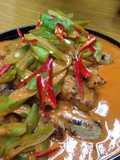Grilled Chicken Breast with Panang Curry Sauce