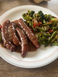 Una foto de Longanizas al Pedro Ximénez