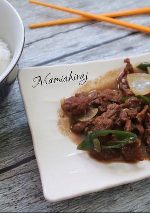Foto resep Beef teriyaki