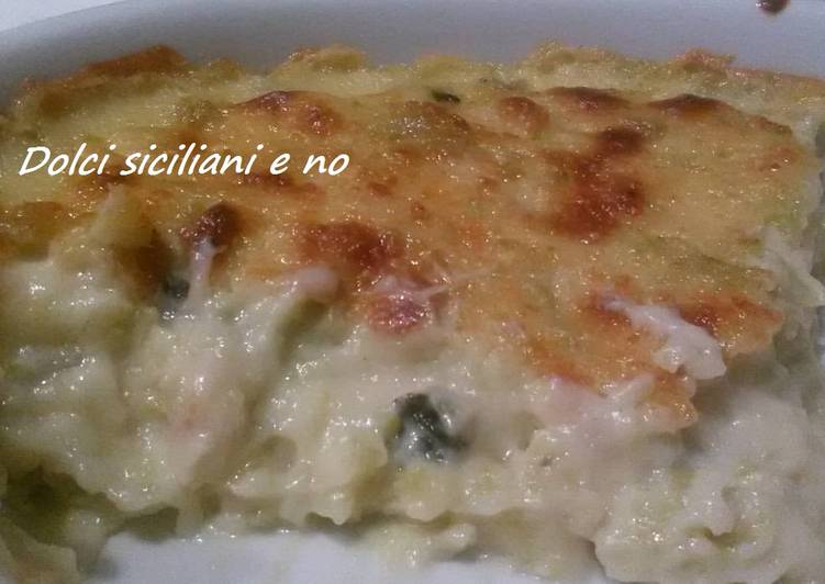 Recetta di Premiato Tortino di broccoli con besciamella