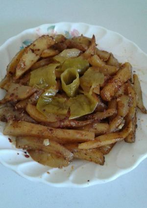صورة لوصفة بطاطا بالفرن 🍟