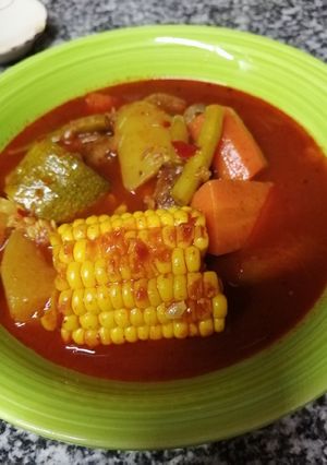 Una foto de Mole de Olla